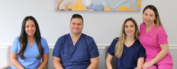 A modern dental office consultation in Astoria